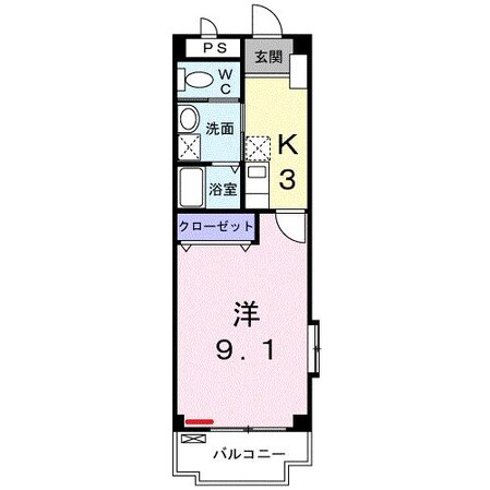 ボニートの物件間取画像